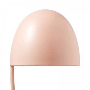Lampada da terra a LED nordica a forma di uovo di colore rosa giallo corpo in metallo moderno design semplicistico novità lampada da terra per cameretta.